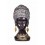 Statuette Africaine en pagne kita & Cruche 2, Collection Ethnik, H 42 cm