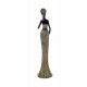 Statuette Africaine Debout XL, Collection Kenya, H 62 cm