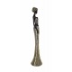 Statuette Africaine Debout XL, Collection Kenya, H 62 cm