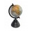 Globe terrestre, Bleu & Noir. Collection Mundo, H 24 cm