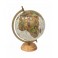 Globe terrestre, Doré & Crème. Collection Mundo, H 28 cm