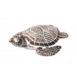 Décoration en Résine : Tortue à poser. L 27 cm