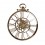 Horloge à Rotations Engrenages, Modèle Or, Hauteur 91 cm