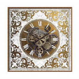 Horloge Murale à Rotations Engrenages, Modèle Café de Paris, D 60 cm