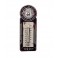 Thermomètre vintage métal XL, Modèle Station Essence 1, H 48 cm