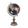 Globe terrestre déco, Petit Modèle La Pérouse, Version Noire, H 39 cm