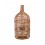 Grande Lampe Rouge, Socle design Couple argenté, H 69 cm