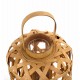 Déco Zen et Organique : Lanterne en Bambou Tressé, H 35 cm