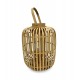 Déco Zen et Organique : Lanterne en Bambou, H 44 cm