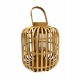 Déco Zen et Organique : Lanterne en Bambou, H 35 cm