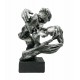 Sculpture Design Résine : Le Baiser III, Collection Passion, H 28 cm