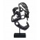 Sculpture Design Résine : Le Baiser, Collection Passion, H 41 cm