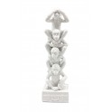 Statuette Gorille XL : Finition Antic Line, Mod 2, H 40 cm