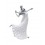 Statuette Design Couple Dansant, Collection White Love, H 29 cm