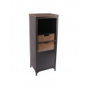 Petit Vaisselier industriel Bois et Métal, Collection KEPLER. H 131 cm