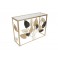 Meuble TV industriel 5 tiroirs, Modèle Home Loft, L 110 cm