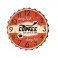 Horloge Capsule, Modèle Coffee orange, H 33 cm