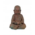 Sculpture Résine : Le Bouddha en méditation, H 68 cm