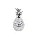 Fruit déco : Pomme en métal, Fintion Aluminium, H 18 cm