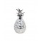 Fruit déco : Pomme en métal, Fintion Aluminium, H 18 cm