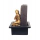 Fontaine intérieure : Bouddha 4 Vasques, Coll. Zentrends, 40 H cm