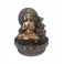 Fontaine intérieure : Bouddha 4 Vasques, Coll. Zentrends, 40 H cm