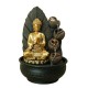 Fontaine intérieure : Bouddha 4 Vasques, Coll. Zentrends, 40 H cm