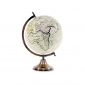 Globe terrestre déco, Petit Modèle La Pérouse, Version Noire, H 39 cm