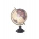 Globe terrestre déco, Petit Modèle La Pérouse, Version Noire, H 39 cm