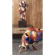 Statuette Taureau Design XL Fer, Design multicolore, L 51 cm