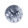Horloge murale Surf : Noir et Blanc, Mod 3. D 34 cm