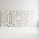 Déco murale en Bois Blanc : Motifs Mandala, L 84 cm