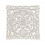 Déco murale en Bois Blanc : Motifs Mandala, Diam 60 cm