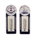 Thermomètre vintage métal, Modèle BEER, H 29 cm