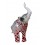 Figurine éléphant Résine Design, Mod Mystic Red, H 28 cm