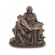 Statuette résine : L'archange Saint Michel, H 35 cm