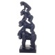 Statuette Gorille XL : Finition Antic Line, Mod 2, H 40 cm