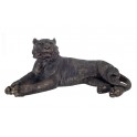 Statuette Design : Le Tigre de Bengal Allongé, Antic Line, L 108 cm