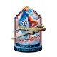 Déco murale : Enseigne Murale Aviation et Pin-up, H 60 cm