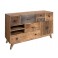 Grande Meuble bas Scandinave ATLAS, Bois de Manguier, L 120 cm