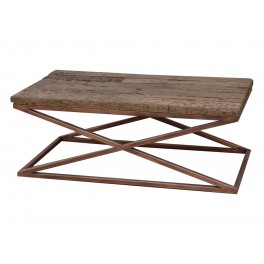 Table basse Scandinave ATLAS, Bois de Manguier, L 120 cm