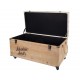 Grand Coffre vintage en bois : Modèle Adventure, L 80 cm
