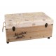 Grand Coffre vintage en bois : Modèle Adventure, L 80 cm