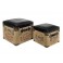 Set 2 Coffres MDF Collection Vintage USA, H 36 cm (grand)