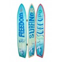 Paravent 3 Panneaux Bois : Modèle Surf & Freedom, H 180 cm