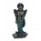 Statuette résine : L'archange Saint Michel, H 35 cm