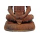 Statue Magnésie XL : Bouddha & Méditation 2, Mod Banteai, H 62 cm