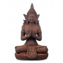 Sculpture Résine : Le Bouddha en méditation, H 68 cm