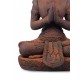 Sculpture Résine : Le Bouddha en méditation, H 68 cm