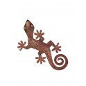 Déco Murale métal : Gecko en métal, Collection Ojala, H 43 cm